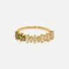 Les Soeurs Ring Chloe Marquise Gold Fashion