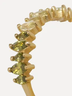 Les Soeurs Ring Chloe Marquise Gold Fashion