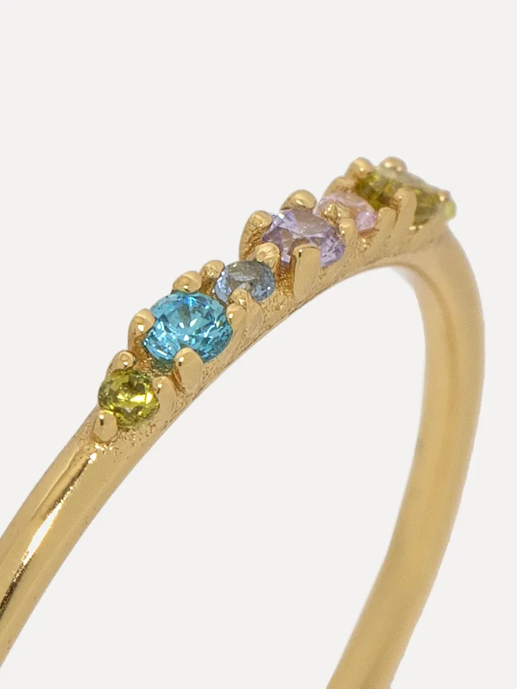 Les Soeurs Ring Chloe Vintage Multi Discount