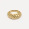 Les Soeurs Ring Claire Croissant Gold Best