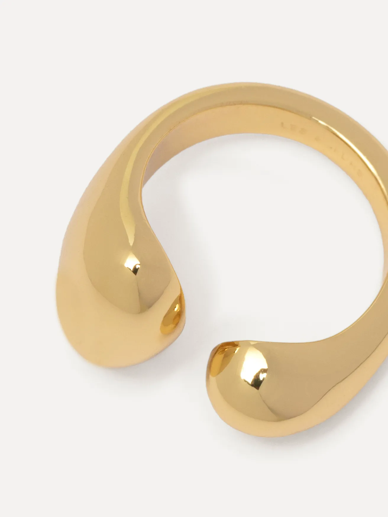 Les Soeurs Ring Claire Hug Gold Clearance
