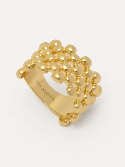 Les Soeurs Ring Claire Mesh Gold Hot