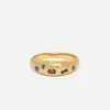 Les Soeurs Ring Claire Zirkonia Pastel Gold Online