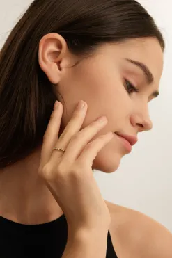 Les Soeurs Ring Cora Pastel Gold+Multicolor Fashion