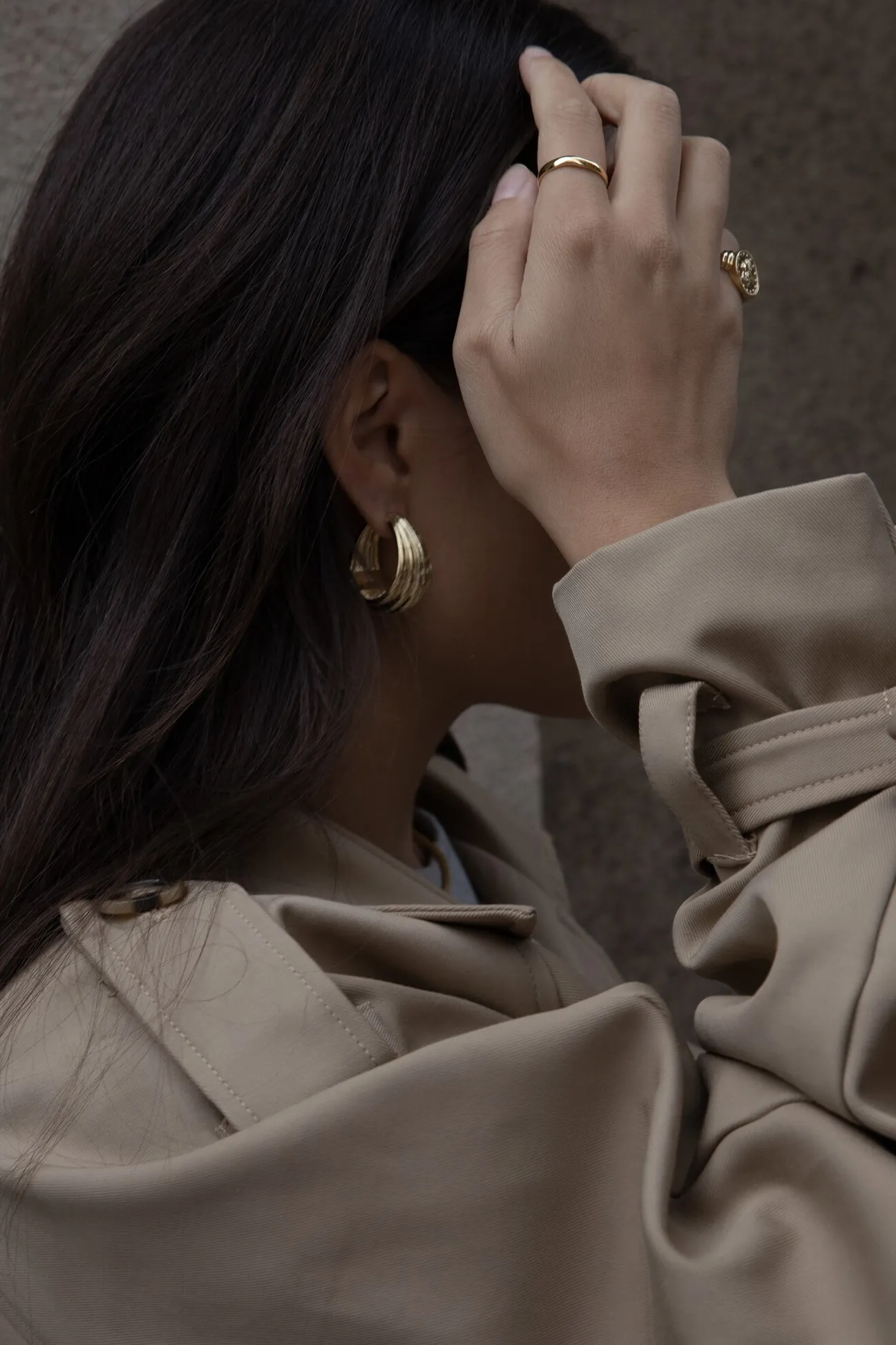 Les Soeurs Ring Gabi Gold Outlet