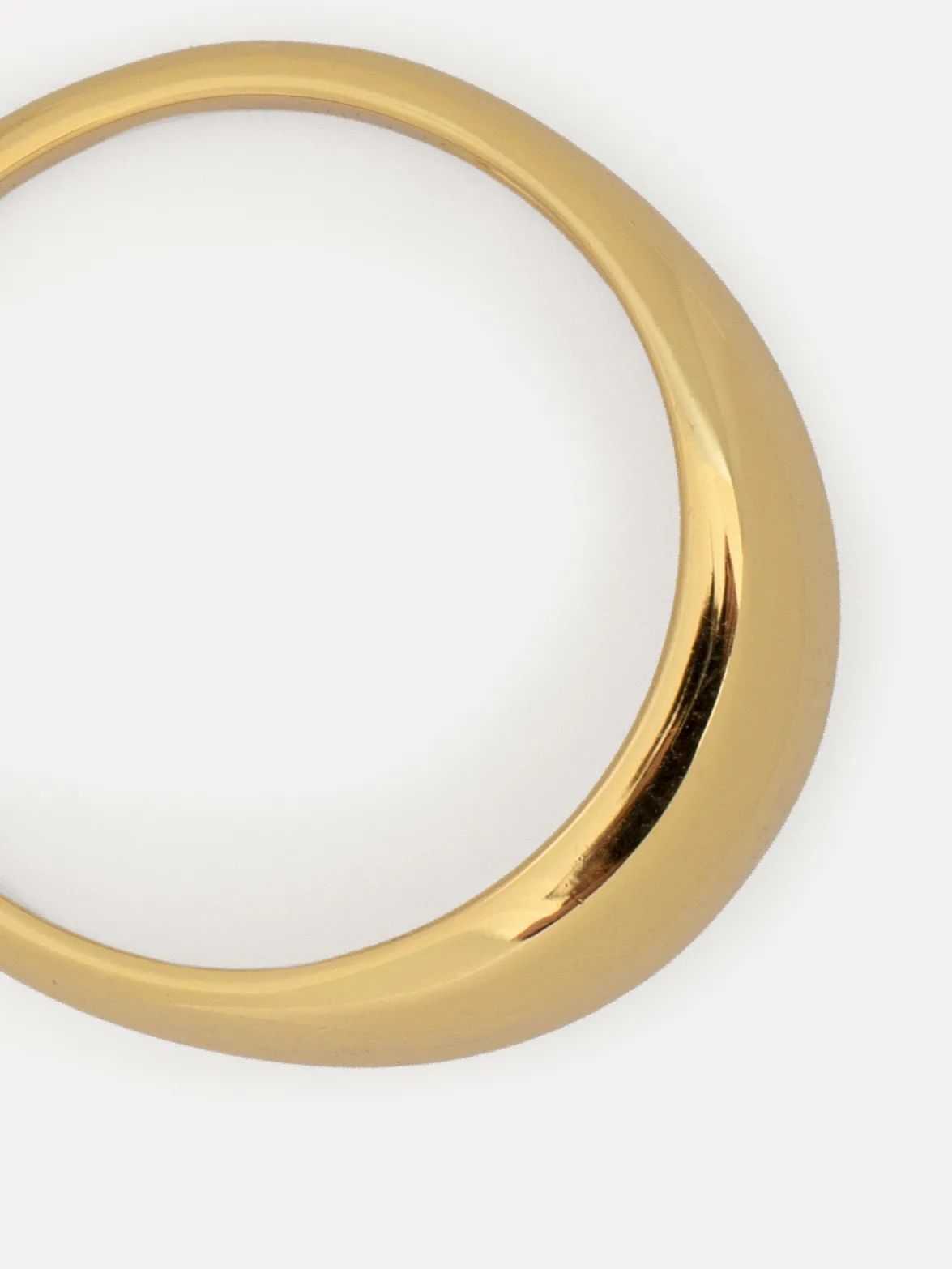 Les Soeurs Ring Gilda Dome Gold Fashion
