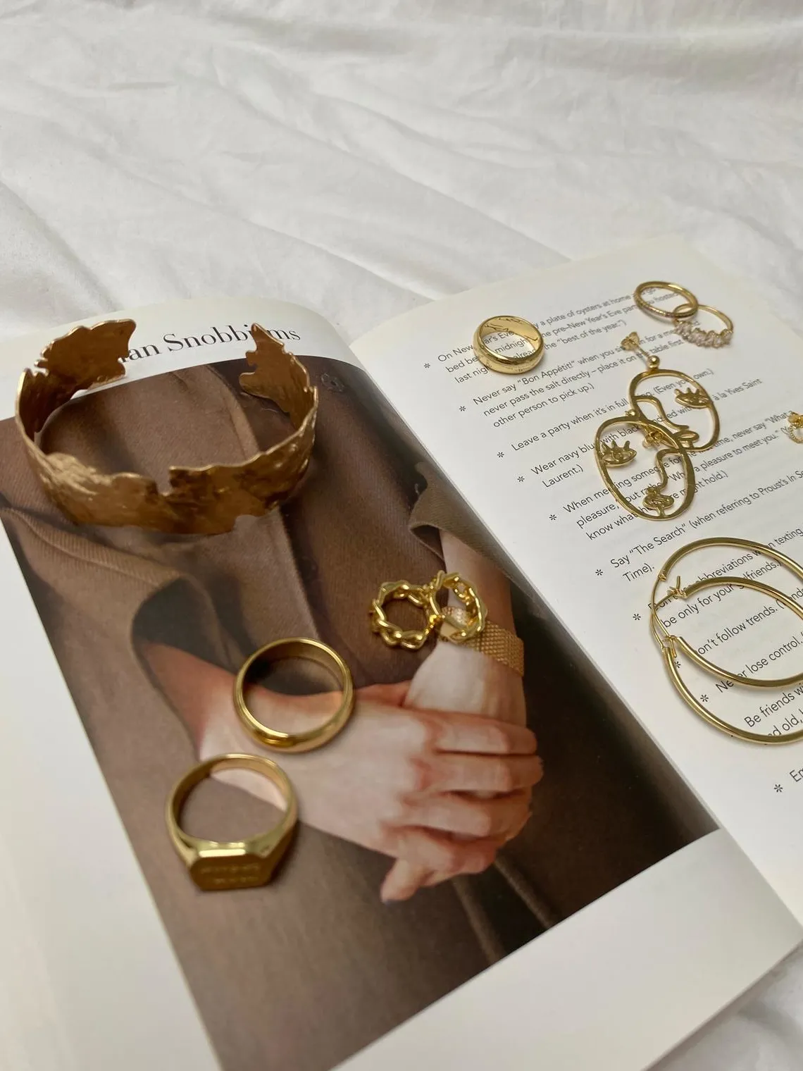 Les Soeurs Ring Gilda Mon Coeur Gold Clearance