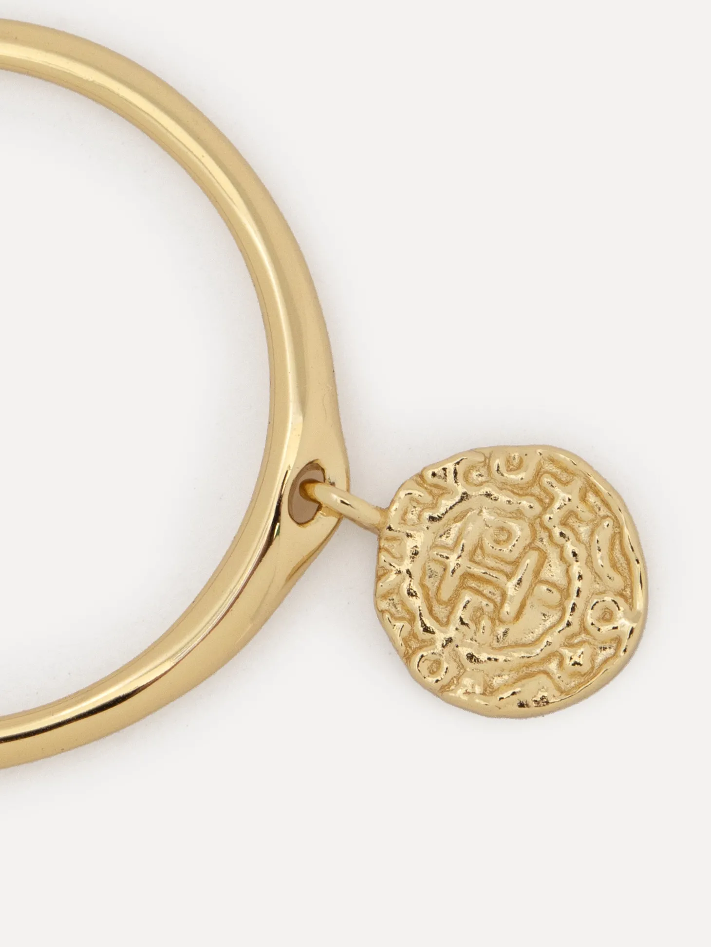 Les Soeurs Ring Ginette Coin Gold Best