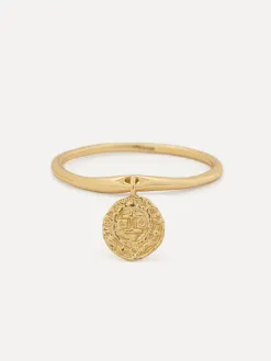 Les Soeurs Ring Ginette Coin Gold Best