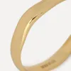 Les Soeurs Ring Ginette Flowy Band Gold New