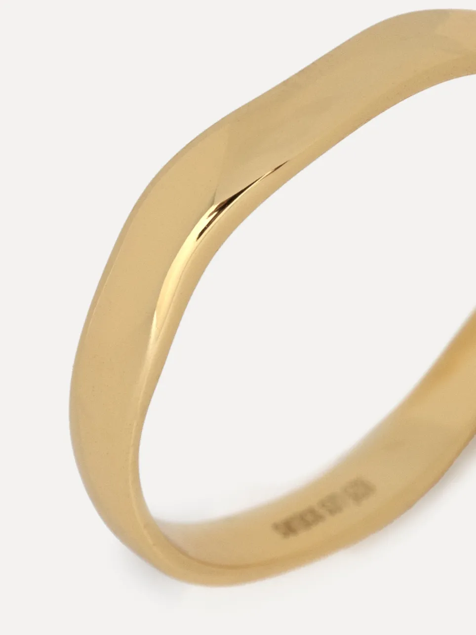 Les Soeurs Ring Ginette Flowy Band Gold New