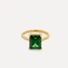Les Soeurs Ring Gioia Emerald Gold Best