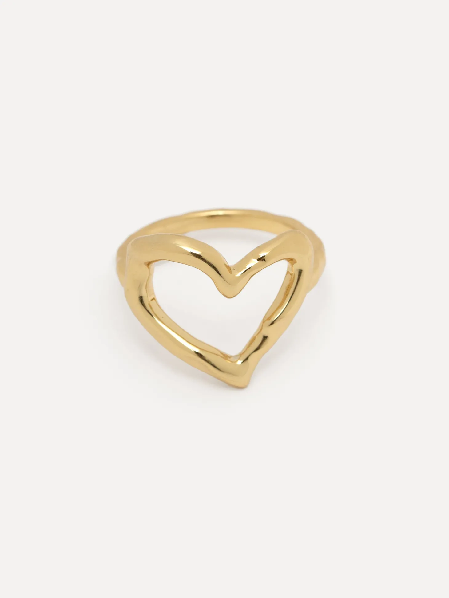 Les Soeurs Ring Gwen Heart Gold Outlet