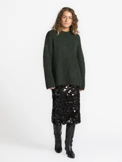 Le Marais Rok met sequins Nola Black Online