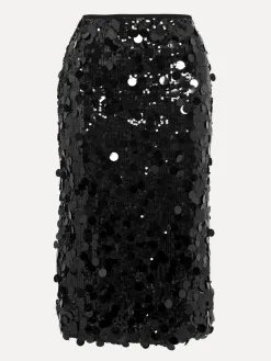 Le Marais Rok met sequins Nola Black Online