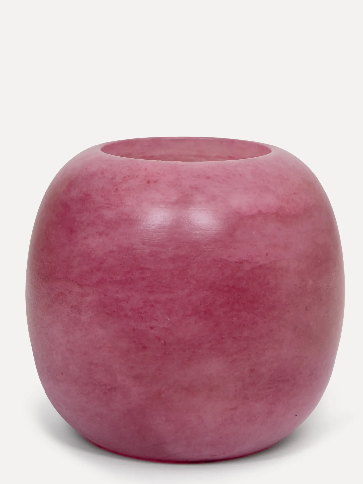 Les Soeurs Ronde Alabaster Kaarsenhouder (extra large) Burgundy Outlet