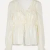 MBYM Ruched blouse Aniela Sugar Outlet