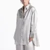 Selected Satijnen blouse Selene Dove Discount
