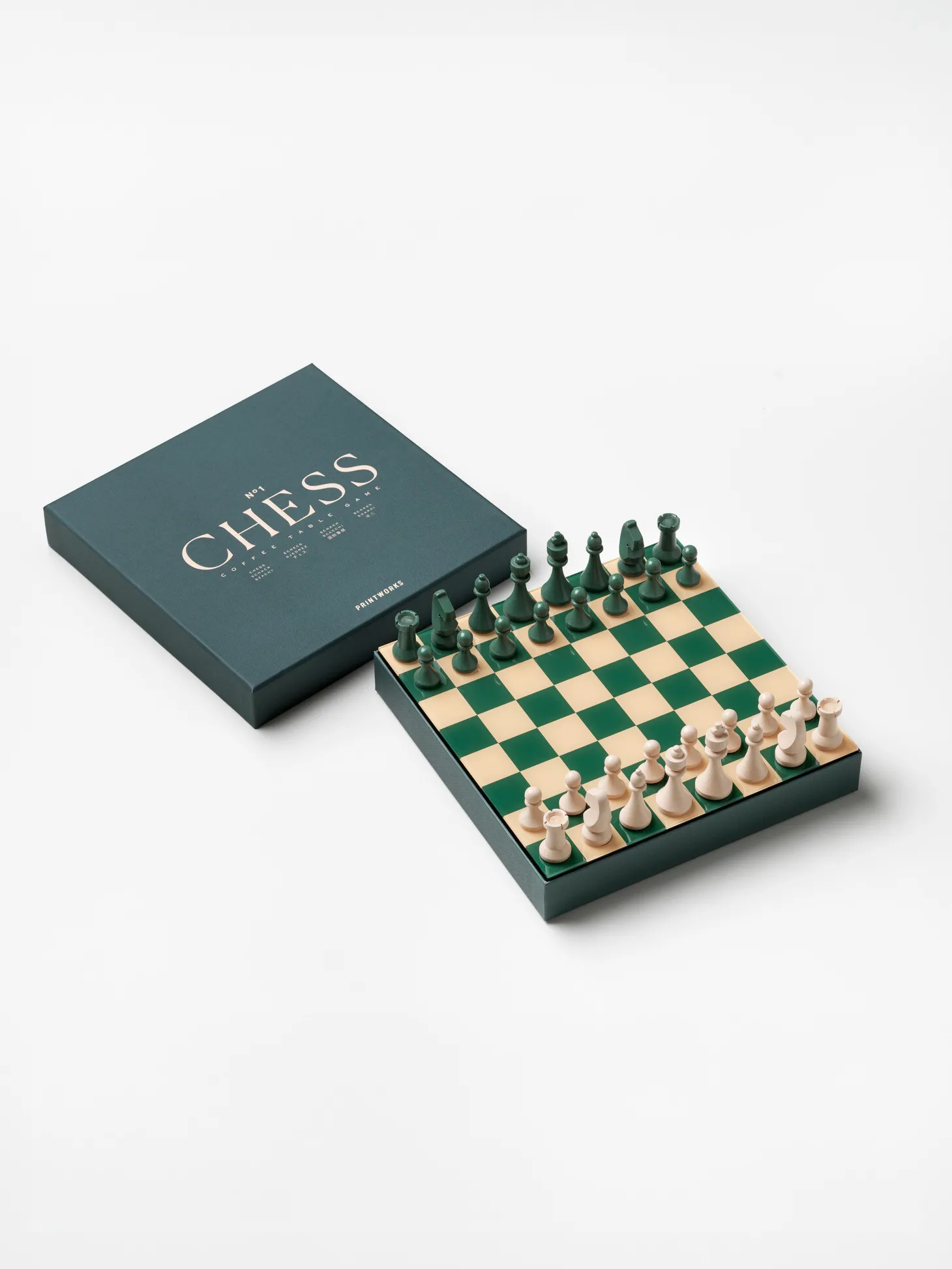Printworks Schaakspel Classic Green Outlet