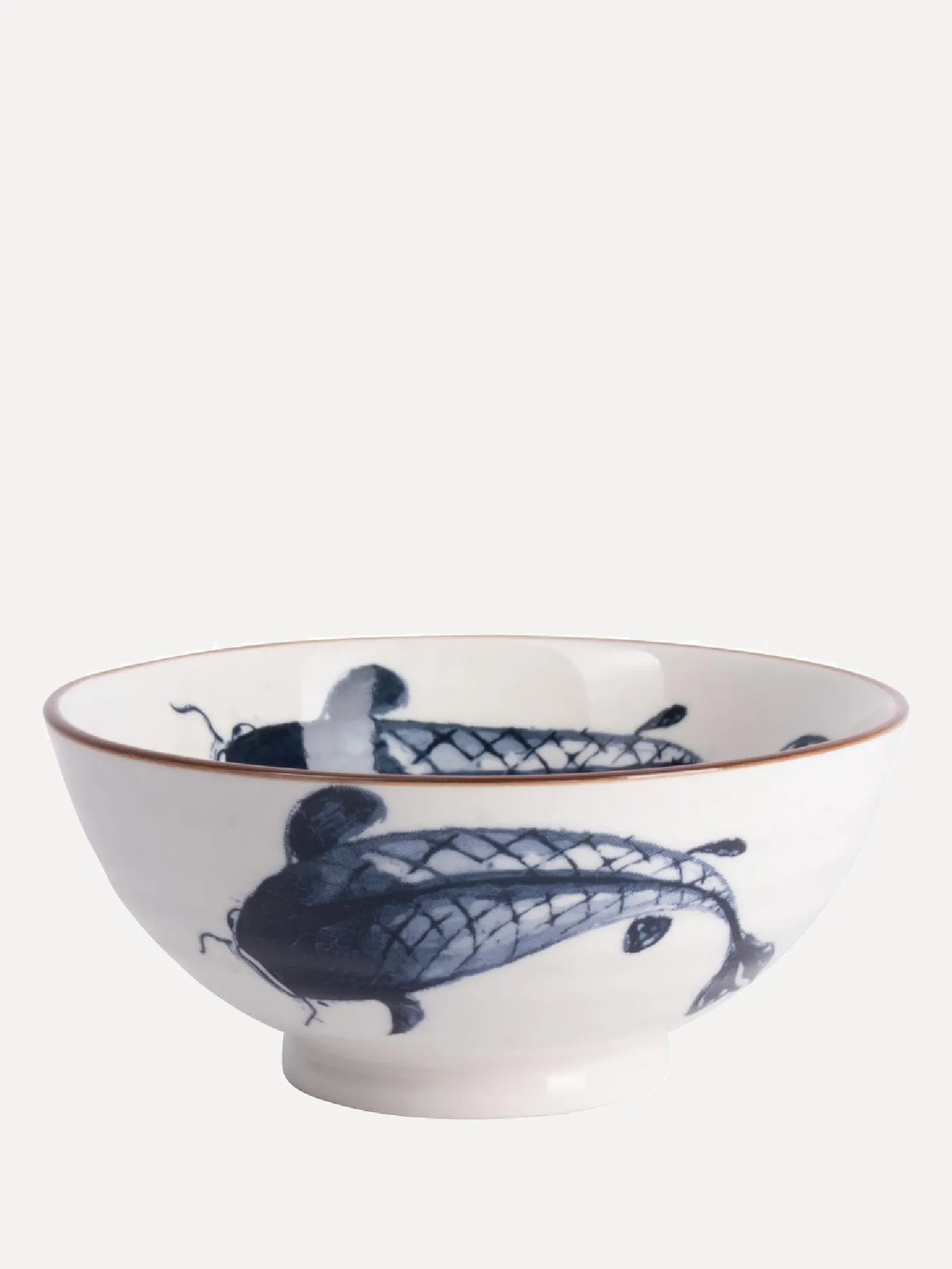 Gusta Schaaltje Koi BlauwWit New