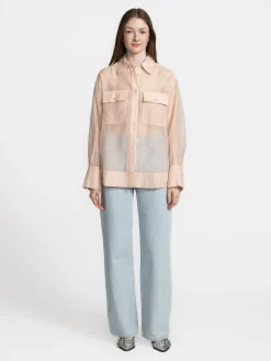 Edited Semitransparant hemd Saara Rose+Smoke Discount