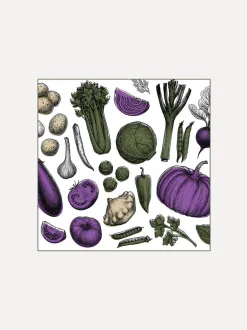 Opjet Set servetten Veggie Mania Veggie+Mania Sale