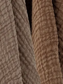 Bloomingville Set van twee keukenhanddoeken Malucca Brown+Cotton Sale