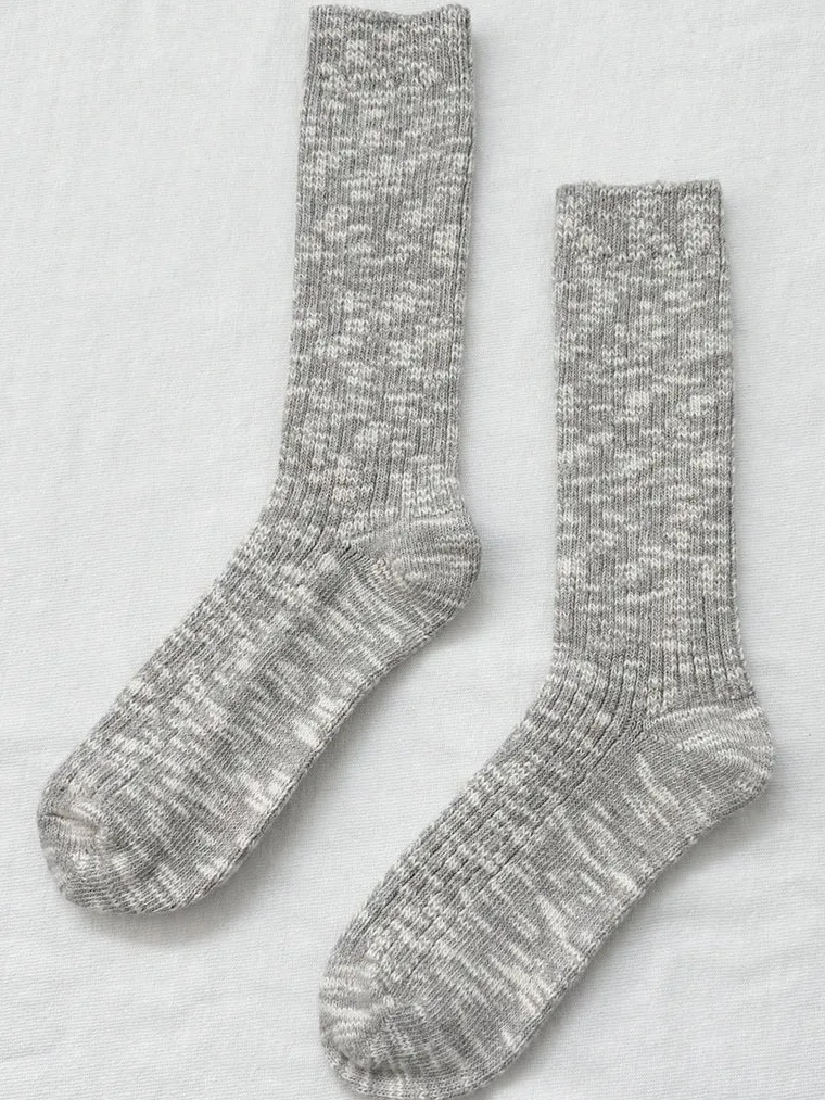 Le Bon Shoppe Sokken Cottage Heather+Grey Hot