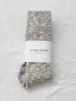 Le Bon Shoppe Sokken Cottage Heather+Grey Hot