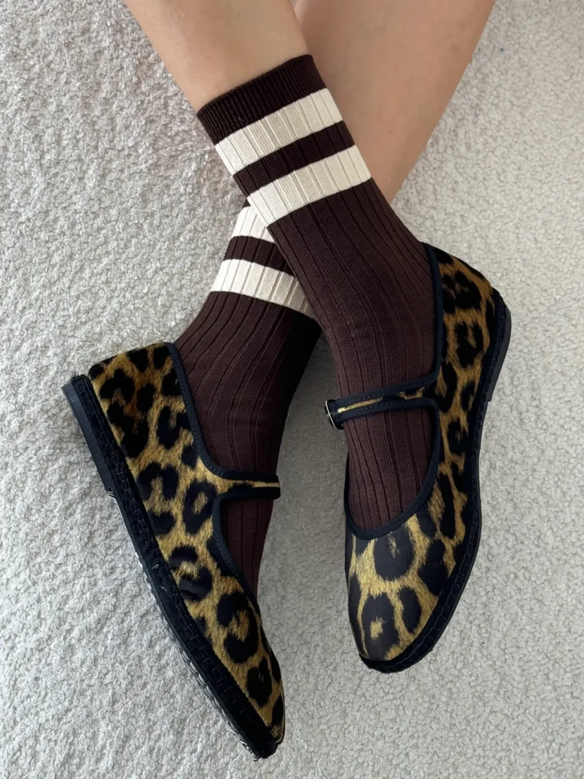 Le Bon Shoppe Sokken Her Varsity Espresso Online