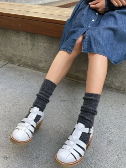Le Bon Shoppe Sokken Snow Charcoal Online