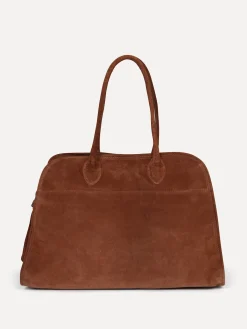 Le Marais Suède Handtas Henri Camel Clearance