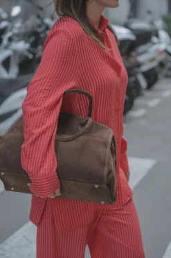 Le Marais Suède Handtas Henri Bruin Hot