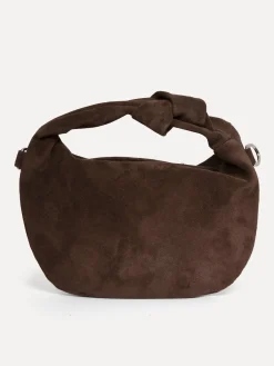 Le Marais Suède handtas Olivia Dark+Brown Discount