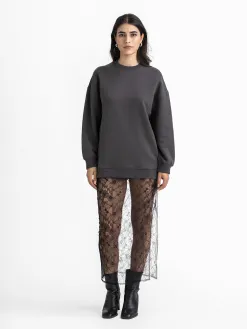 Selected Sweater Gia Yrsa Volcanic+Ash Hot