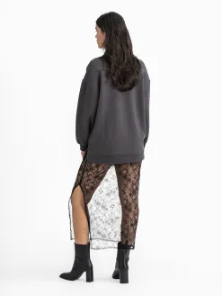Selected Sweater Gia Yrsa Volcanic+Ash Hot