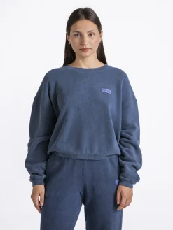 American Vintage Sweater Izubird Marine+Vintage Hot