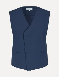 MBYM Tailored vest Hettie Willah Blue+Nights Discount