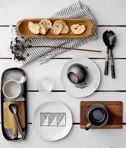 Bloomingville Teak Serveerschaal Online