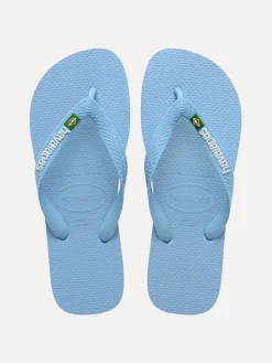 Teenslippers Havaianas Brasil Logo Blue+LavenderWhite Outlet