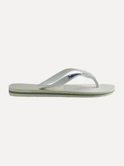 Teenslippers Havaianas Brasil Logo White Online