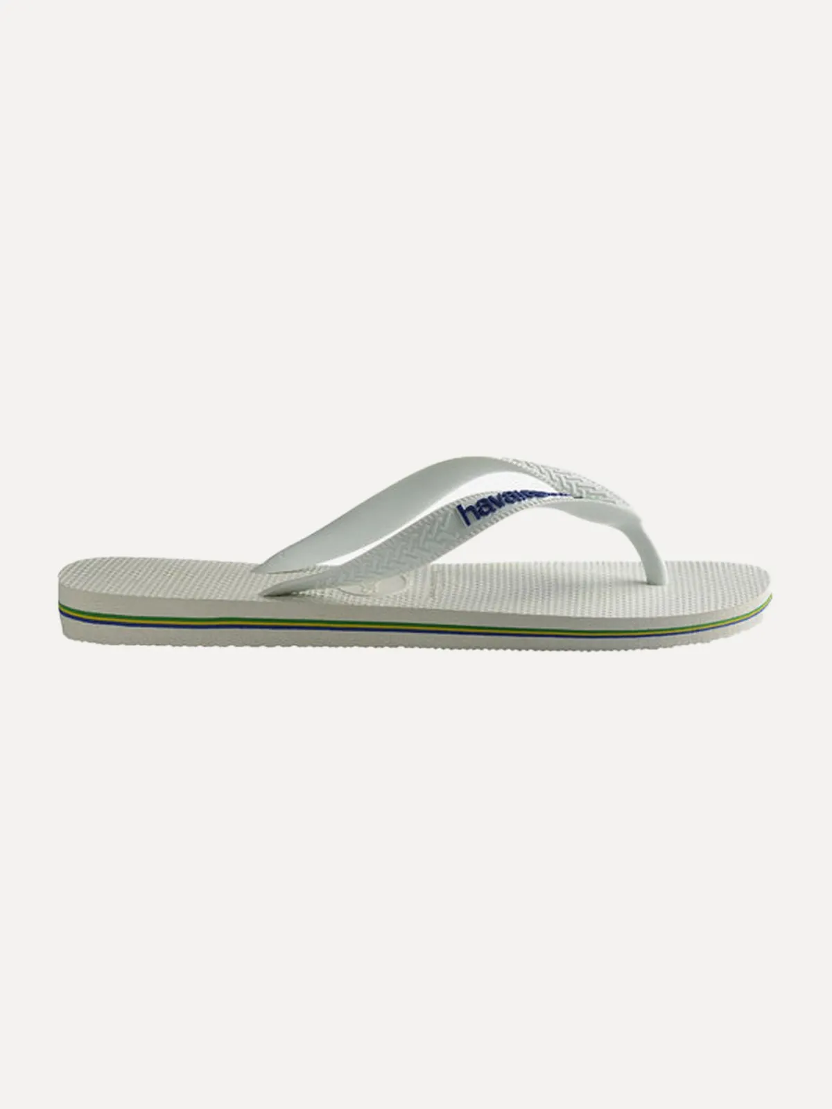 Teenslippers Havaianas Brasil Logo White Online