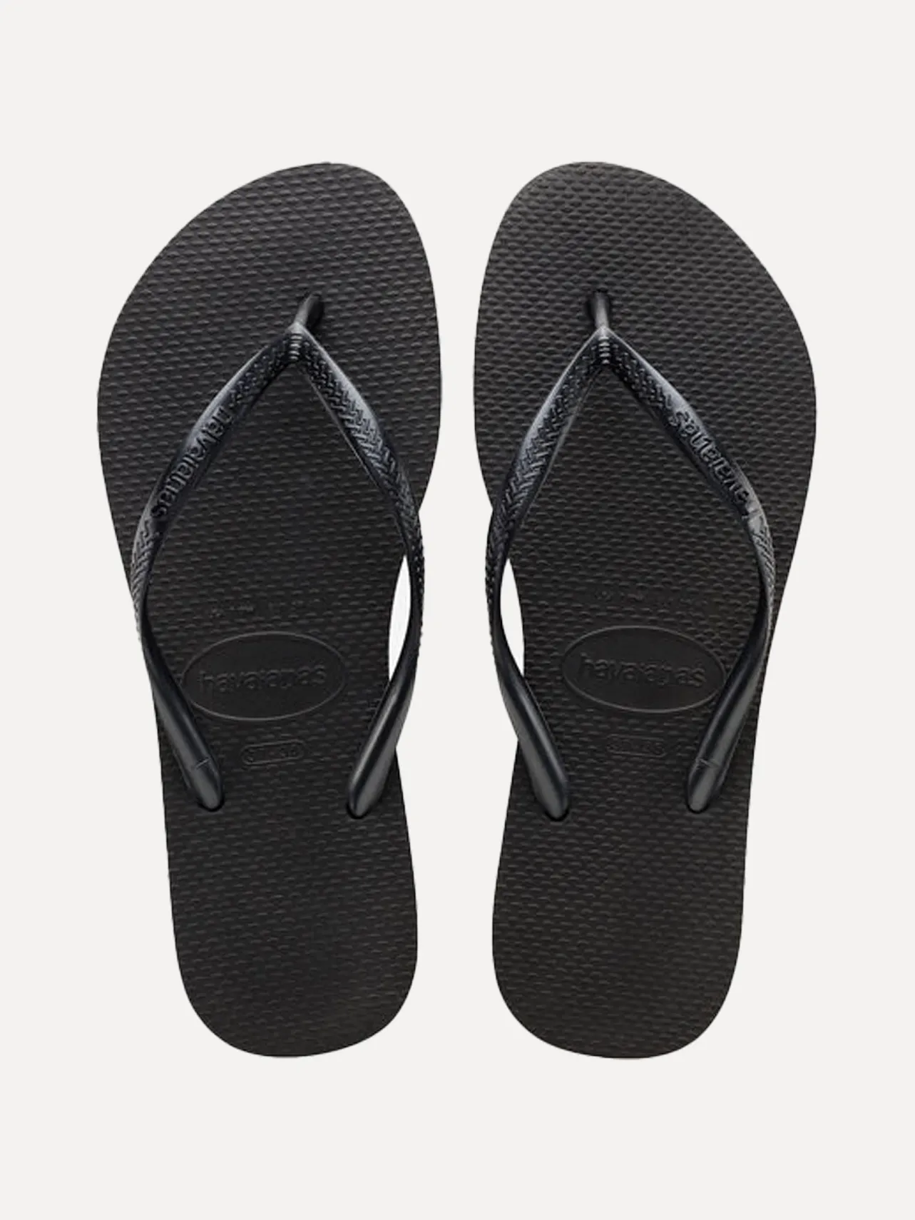 Teenslippers Havaianas Slim Black Fashion