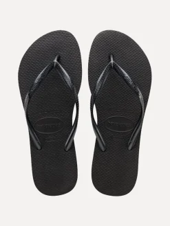 Teenslippers Havaianas Slim Black Fashion
