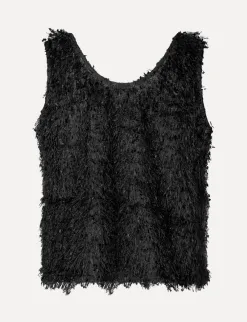 MBYM Top Meline Flufina Black Outlet