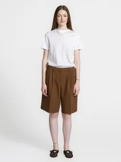 Selected T-Shirt Basic Bright+White Outlet