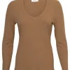 Les Soeurs T-shirt Charlotte Toffee Discount