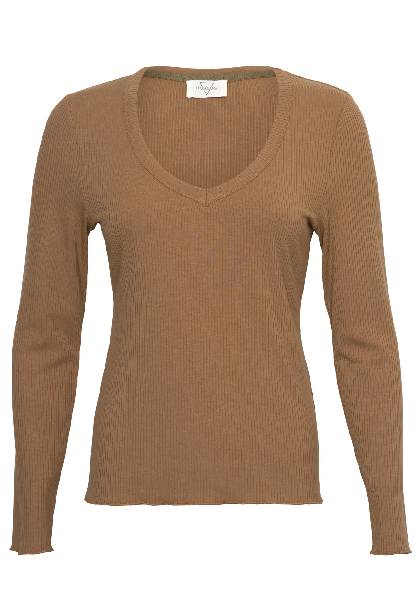 Les Soeurs T-shirt Charlotte Toffee Discount