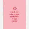 Kaart Blanche Wenskaart Killing farts Killing+Farts Best
