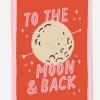 Kaart Blanche Wenskaart Moon The+Moon+And+Back Hot